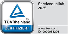 Tomic Automobile und Service ist von TÜV Rheinland zertifiziert Bild mit Zertifikat von TÜV-Rheinland